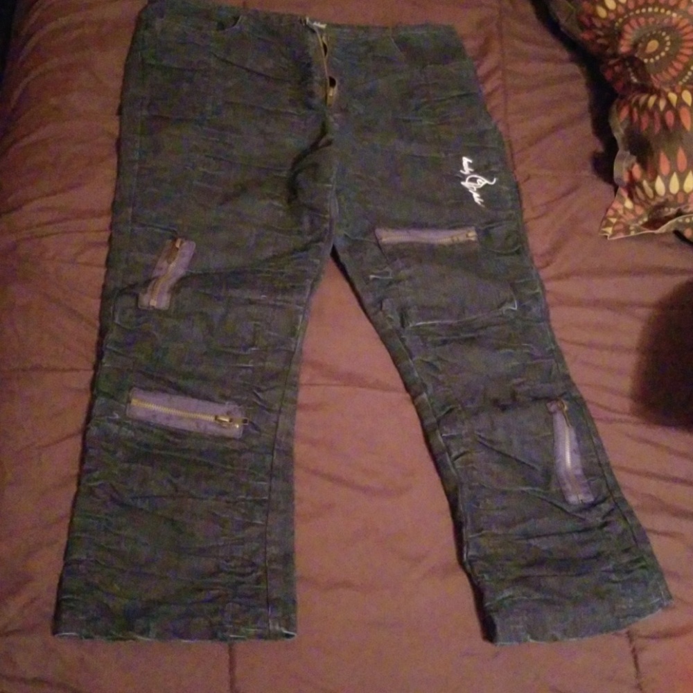 Babyphat denim capris
